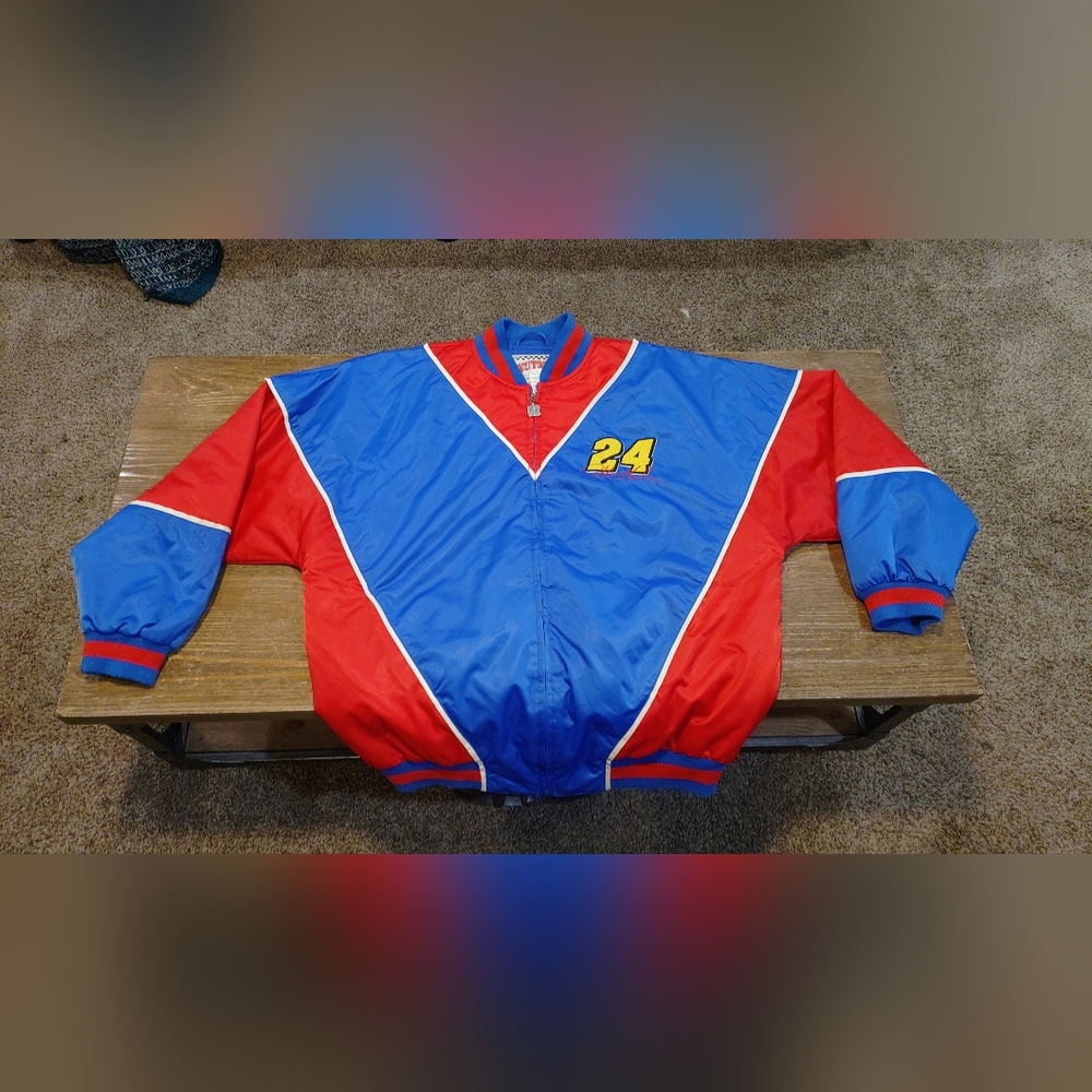 vintage Jeff Gordon #24 racing jacket.